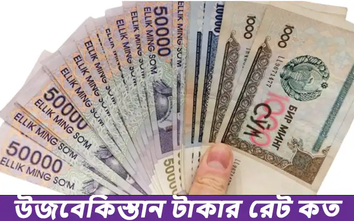 উজবেকিস্তান টাকার রেট কত