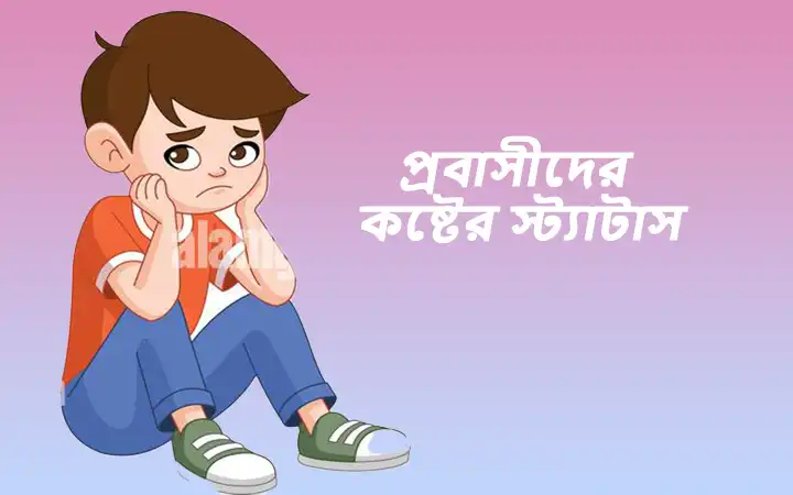 প্রবাসীদের কষ্টের স্ট্যাটাস